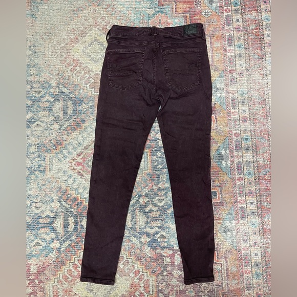 American Eagle Burgundy Jegging - Picture 2 of 2